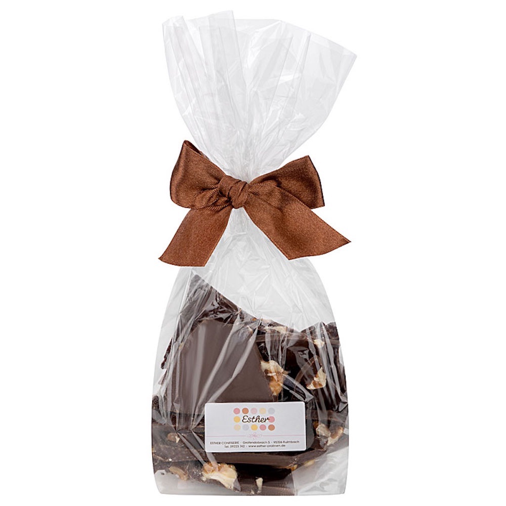 Esther Schokoladen Bruch Walnuss - 150g Zartbitterschokolade