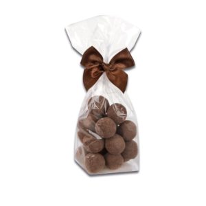 200 Pralinenbeutel mit Jamaica Rum Sahne Trüffel der Esther Confiserie