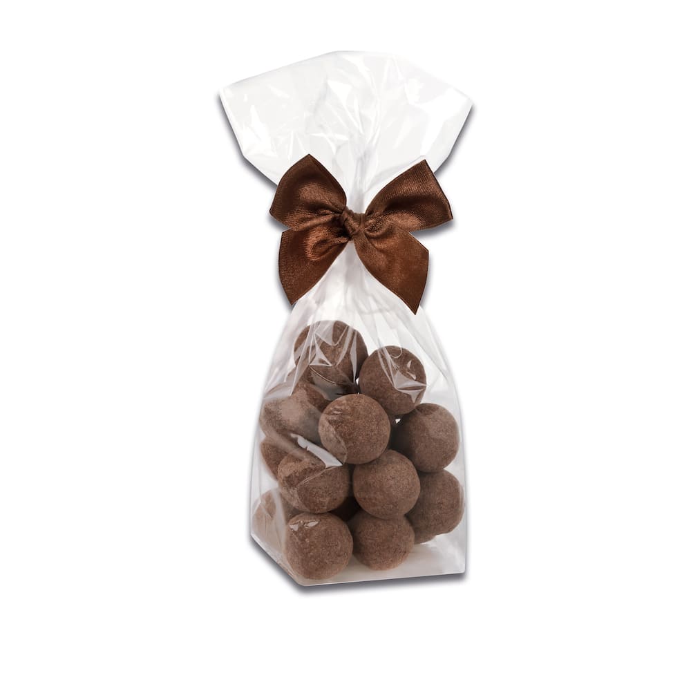 200 Pralinenbeutel mit Jamaica Rum Sahne Trüffel der Esther Confiserie