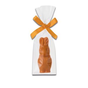 Schokoladenhase (Orange) Willi der Esther Confiserie aus Kulmbach