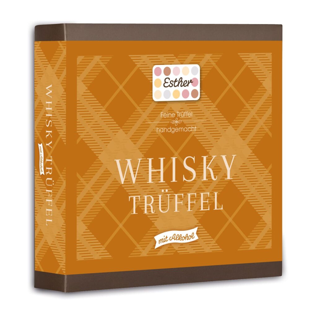 Whisky Trüffel - 9er Präsent der Esther Confiserie aus Kulmbach in Oberfranken