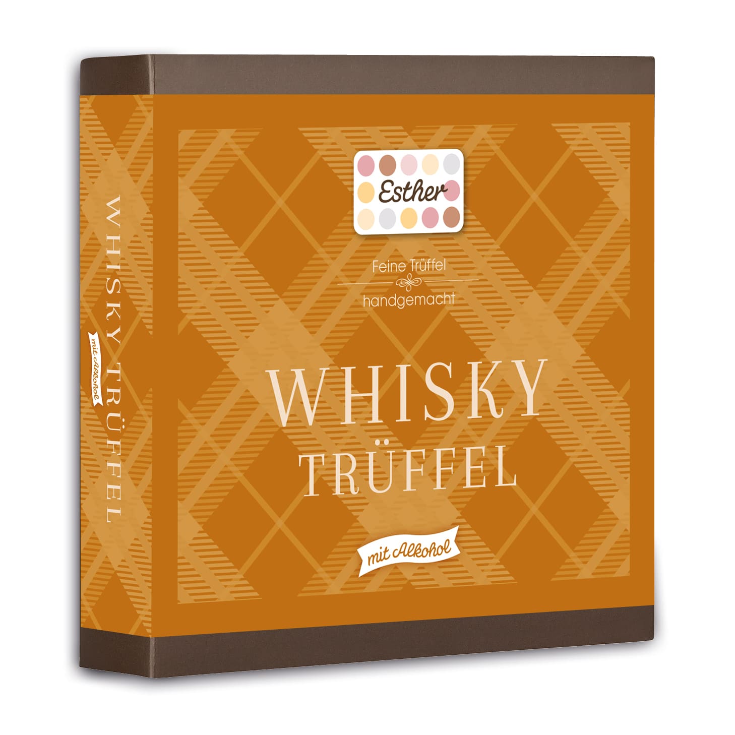 Whisky Trüffel - 9er Präsent der Esther Confiserie aus Kulmbach in Oberfranken
