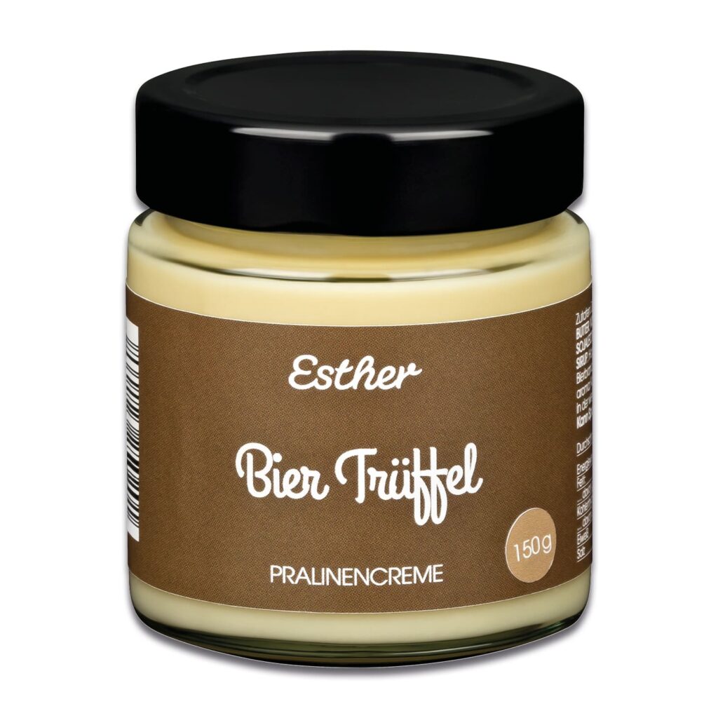Bier Trüffel Pralinencreme der Esther Confisierie aus Kulmbach in Oberfranken