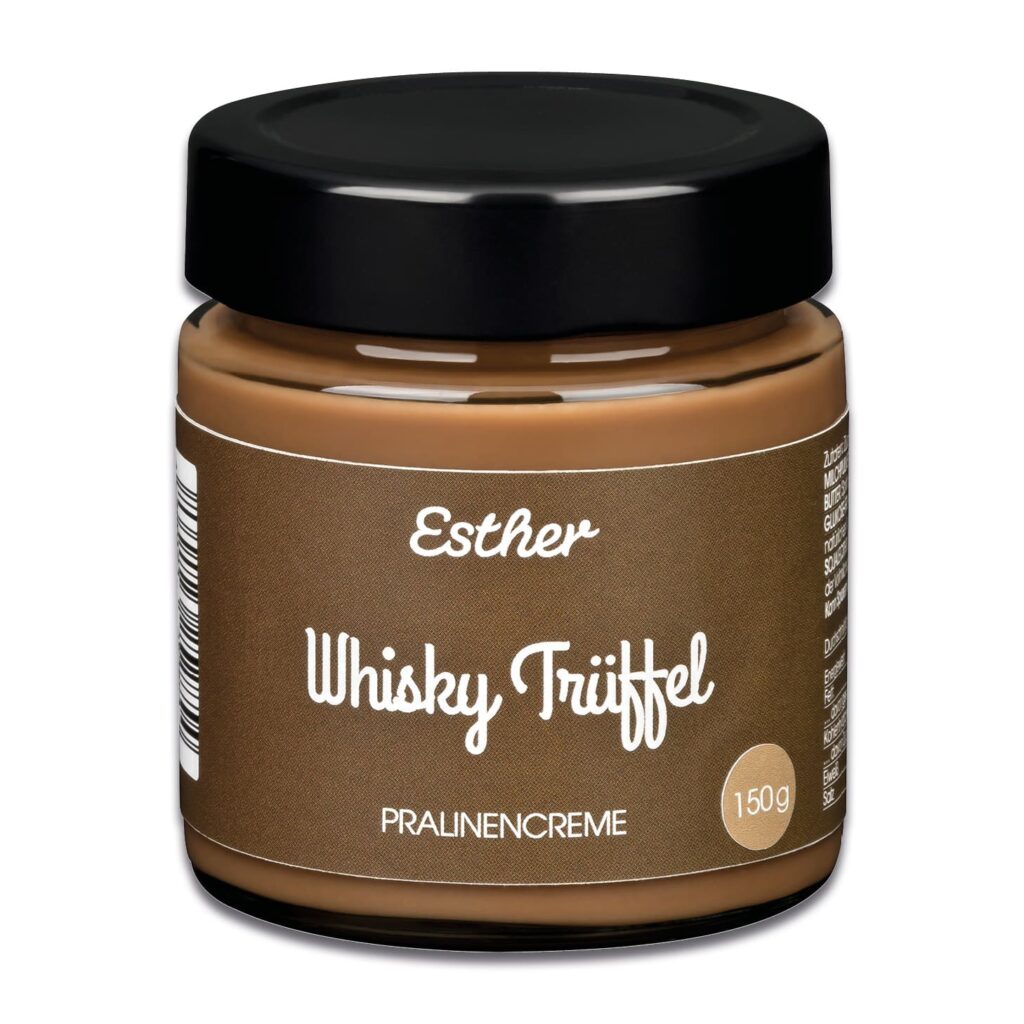 Pralinencreme Whisky Trüffel der Esther Confiserie aus Kulmbach in Oberfranken