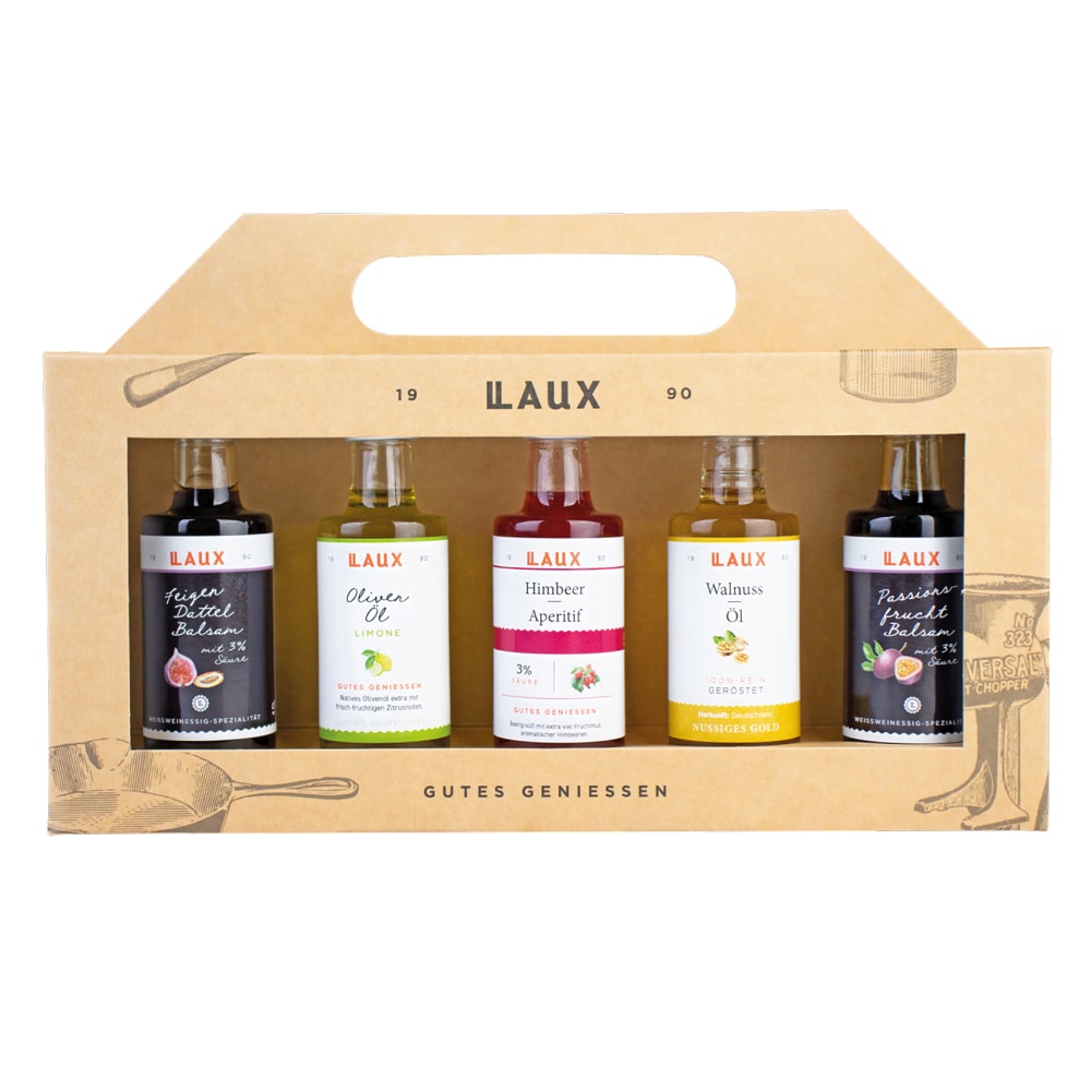 Laux GmbH Essig + Ü–l 5-er, Geschenkset No1, 5x40ml, 0,2Ltr