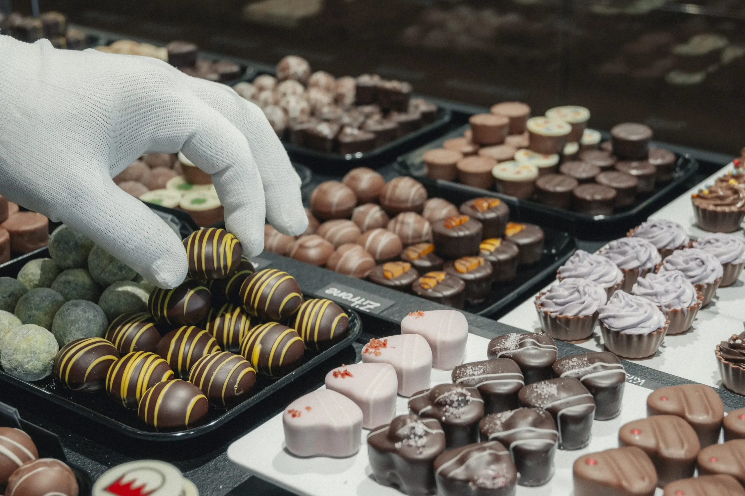 Pralinen Trüffel Schokoladenspezialitäten