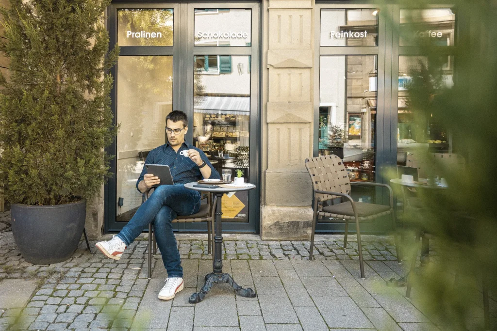 Kaffeetrinken in Kulmbach
