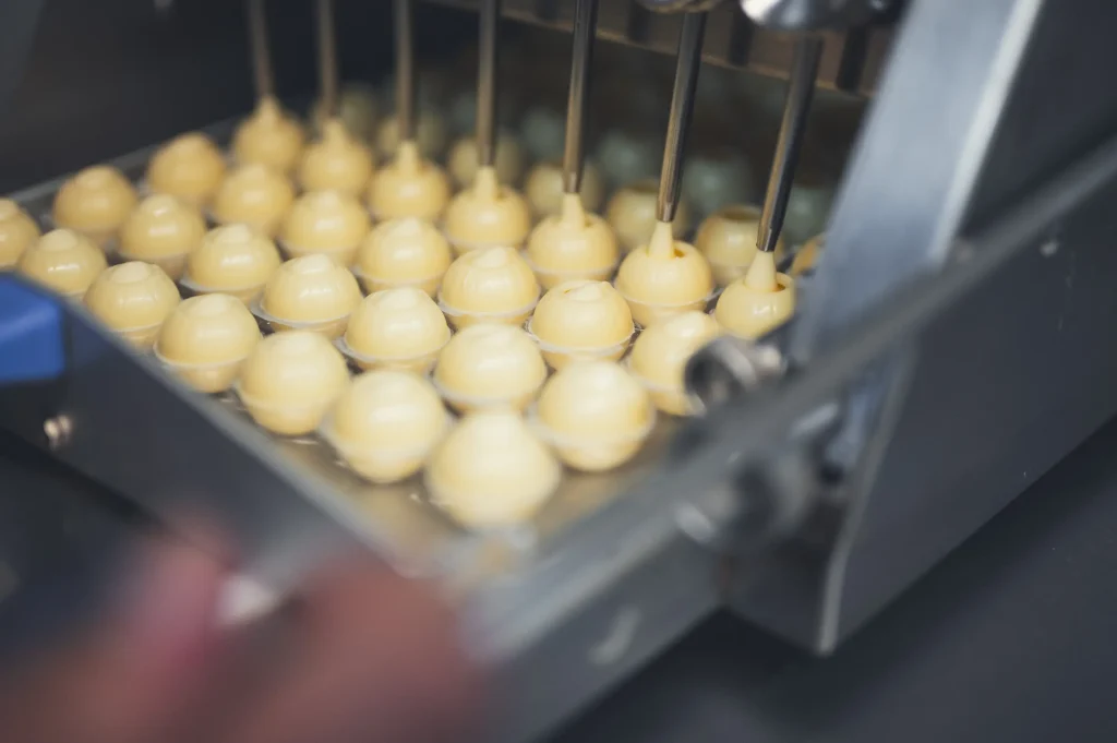 Pralinenproduktion Schokoladenmanufaktur