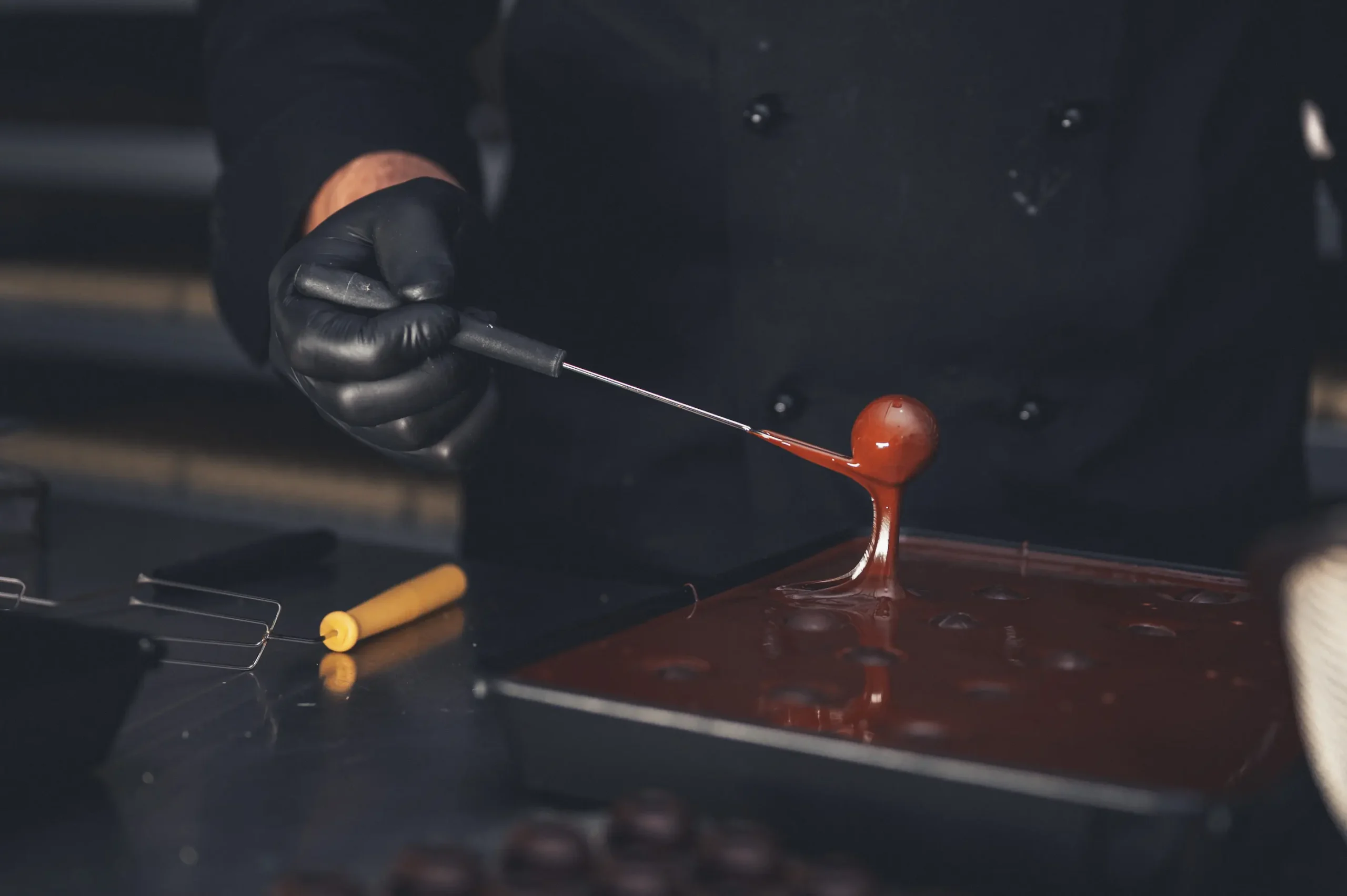 Schokolade Trüffel eigene Herstellung Esther Confiserie Kulmbach