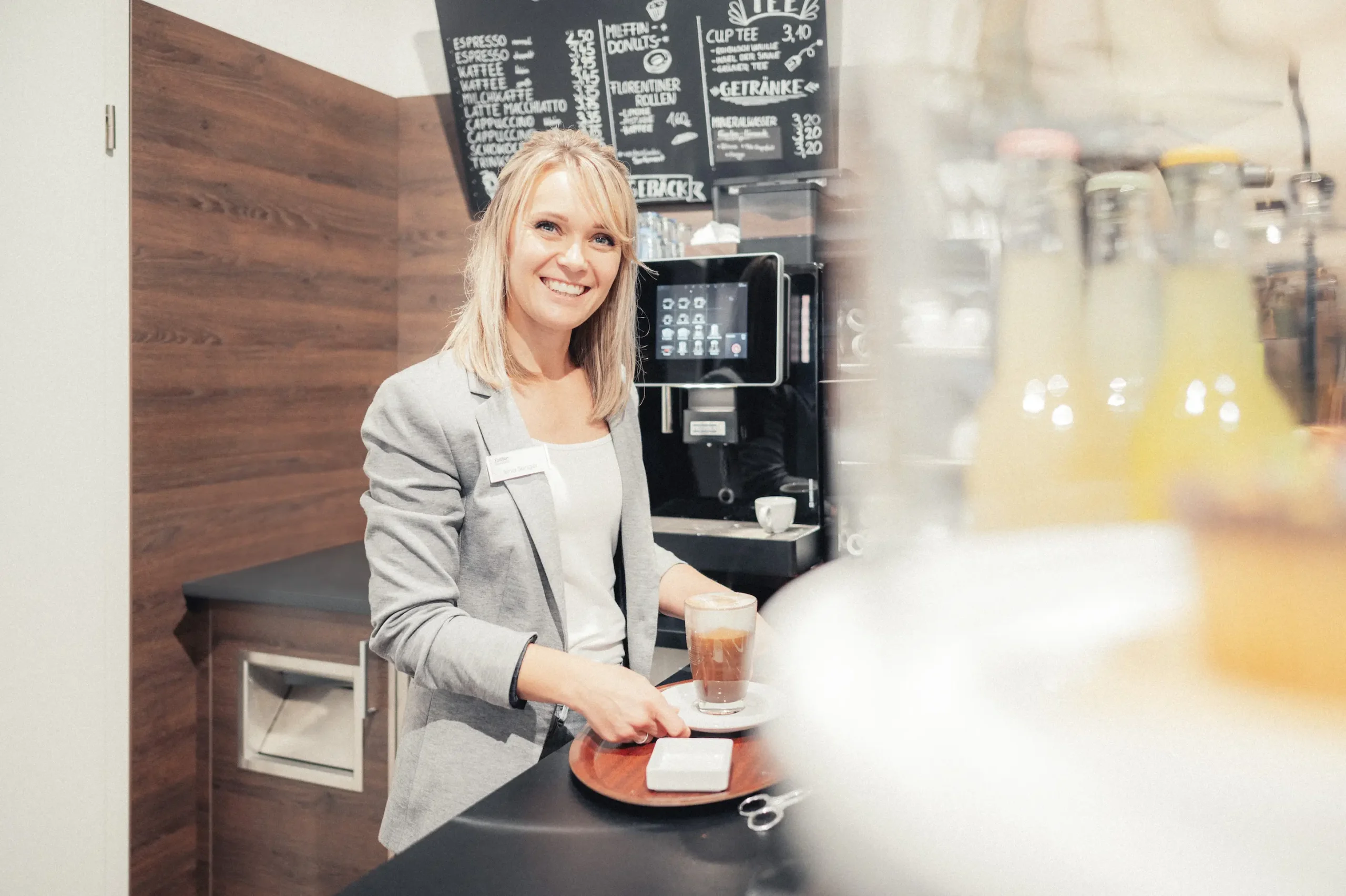 Exquisite Kaffeespezialitäten bekommen Sie in der Esther Confiserie Kulmbach.